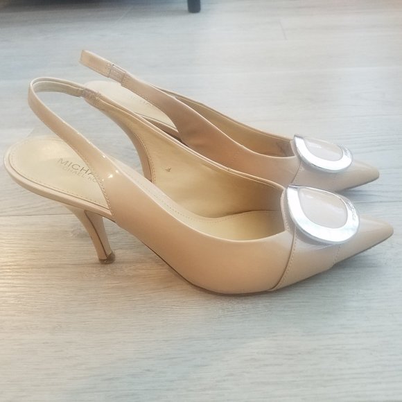 Michael Kors Shoes - Michael Kors nude heels